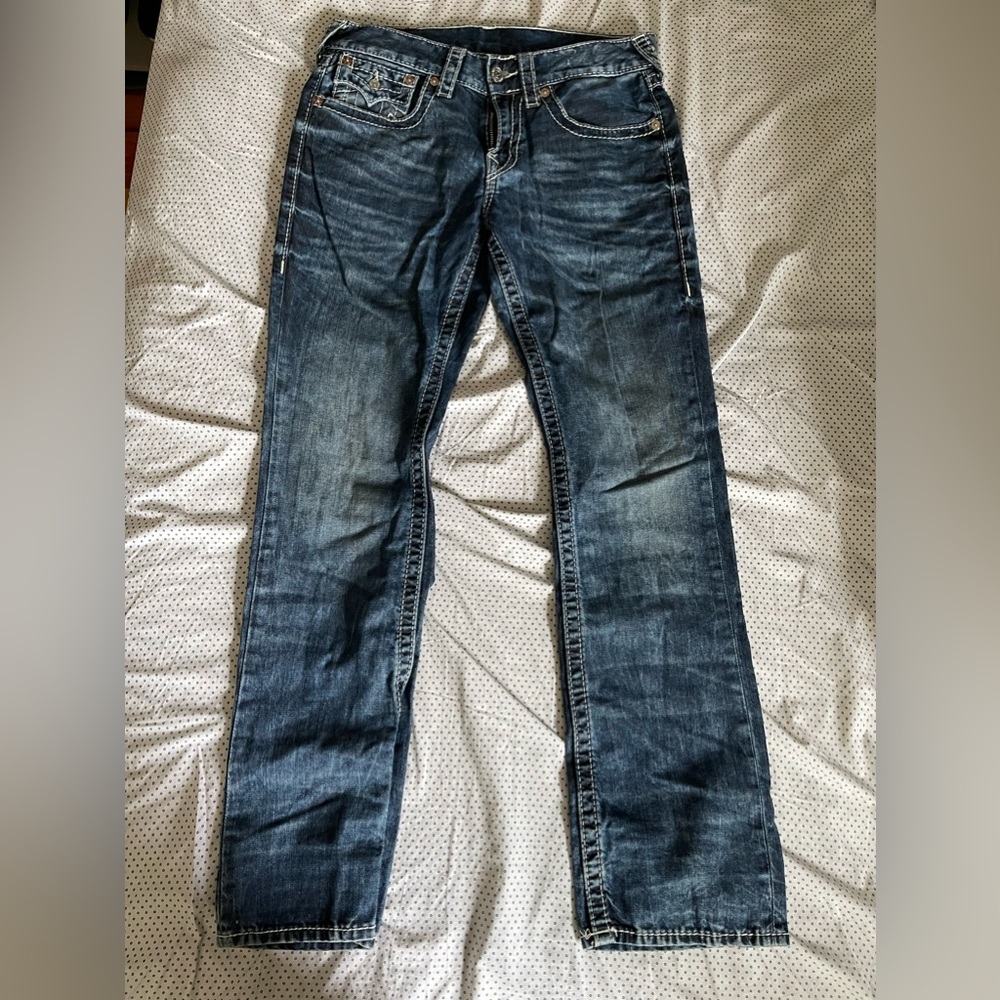 Vintage True Religion Jean with White Stitching